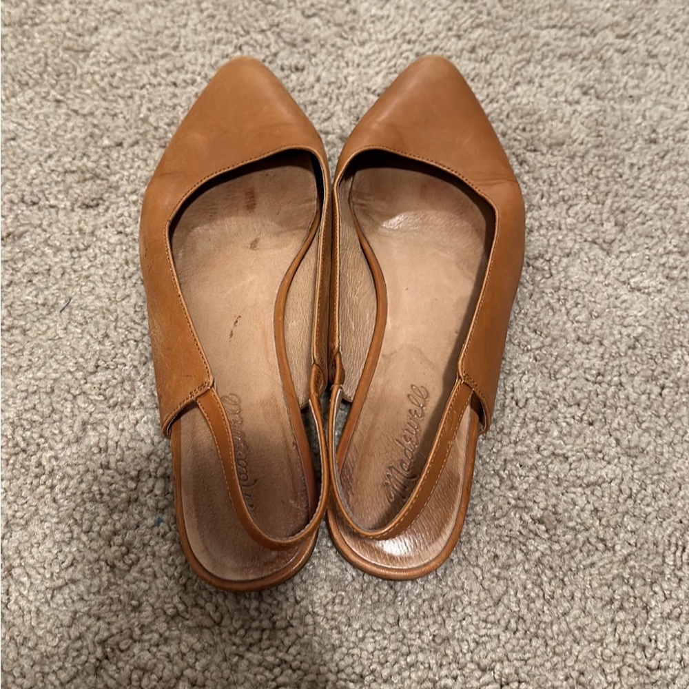 Madewell Slingback Shoes size 9